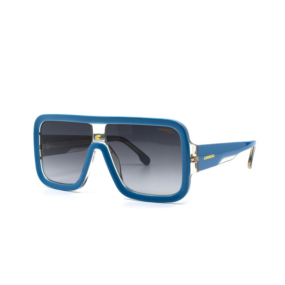 BRAND NEW CARRERA FLAGLAB 14 BLUE GREY GRADIENT AUTHENTIC SUNGLASSES - Picture 2 of 11
